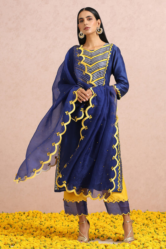 Ink Blue Kurta Set